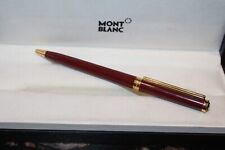 Montblanc Noblesse Oblige Kugelschreiber in Bordeaux Rot & Gold, Mont Blanc