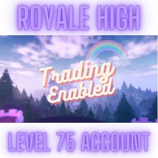 Royale High Level 75+ Account