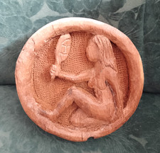 Holzfigur Skulptur „Nackte