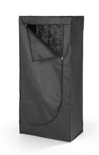 EASYmaxx Stoffschrank mit Kleiderstange Kleiderschrank Garderobe 148x70 Schrank