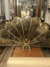 Kaminschutz Ofenschutz Kamingitter Funkenschutz fireplace screen Kaminfächer ant