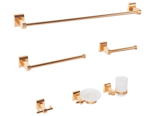 Badezimmer halter set teilig - badezimmer-halter-set, 6-teilig