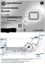 Sammlerticket FC Bayern München - RB Leipzig 22.08.2025