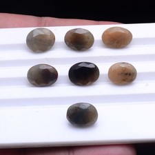 7 Stück Natürlicher Saphir