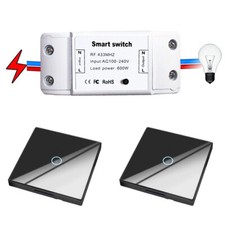 230V Glas Touch Wandschalter