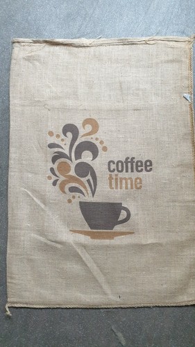 Kaffeesack motiv coffee time - ,