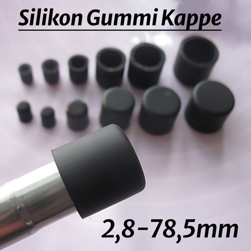 Silikon gummi kappe schwarz - silikon,