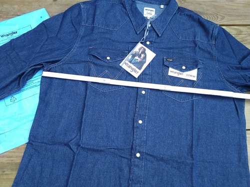 Wrangler jeanshemd xxl in - gr.,