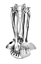 KOPF Merkur Küchenhelfer Besteck Pfannenwender Küchenhelferset Edehlstahl