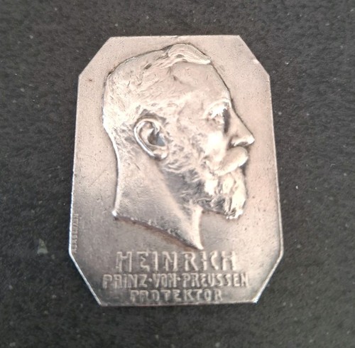 Silberplakette 1912 xvii - silberplakette,