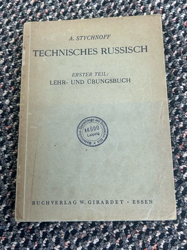 Technisches russisch lehr - technisches, lehr-