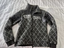 ENERGIE Strick Jacke Lana Wolle  Gr XL Made In italy