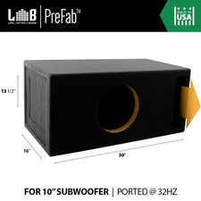 32hz ported mdf - ft³,