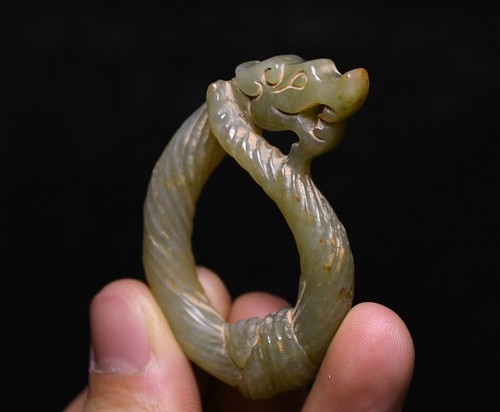 6cm old dynasty hetian - 6cm, jade