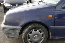 VW Golf 3 1H Kotflügel vorne links blau LA5E