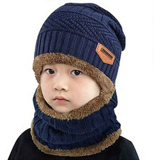 Winter männer Hut Familie Passenden Eltern Kinder Beanie Schal Set Warme Caps DE
