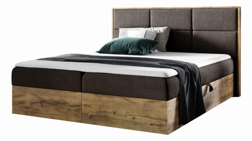 Boxspringbett wood - boxspringbett,