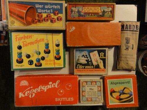 Konvolut diverser alter spiele - diverser,