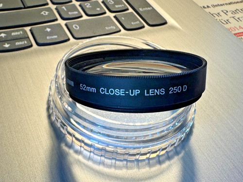 Canon 52mm close lens 250d - 52mm, close-up