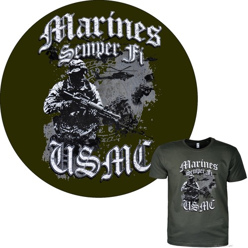 Marines shirt army usmc - t-shirt,