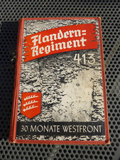 Alte Buchausgabe - Flandern-Regiment 413 - Württemb. Infa Reg 1916-1918