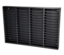 Musikkassetten Holzregal Deluxe schwarz