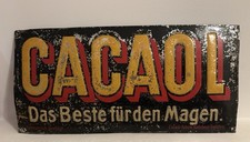 Altes Blechschild Cacaol No
