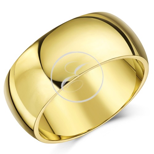9ct gelbgold ring schwerer - gelbgold,
