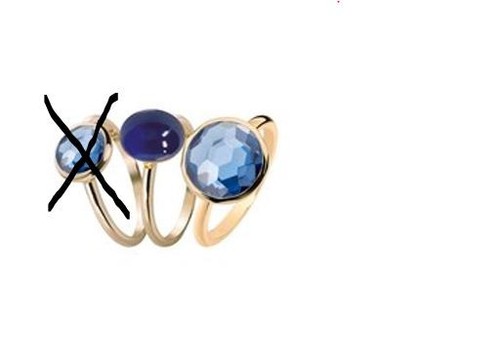 Ringe vergoldet - (2),