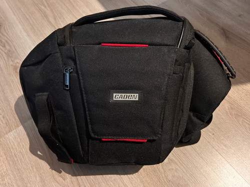 Schwarze kamera tasche von - schwarze,