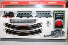 Fleischmann 6325 Startpackung mit Dampflok Trafo Gleis Spur H0 OVP