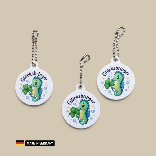 Seepferdchen glücksbringer - seepferdchen,