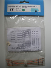 Hobbex Fahrdrähte Unterbrecherdrähte 1/1 für Oberleitung OT 117 TT ovp Eisenbahn