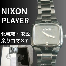 Nixon The Player Watch Black Diamond Dial Quartz Movement Full Set Included