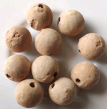 ❤️ 10 Stk. Kork-Perlen ca. 10 mm für Schmuck Angeln Basteln ❤️ Hobbyauflösung ❤️