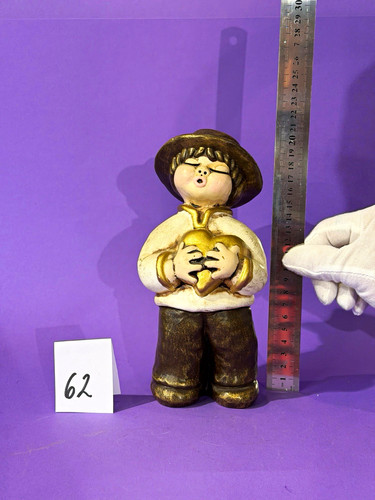 Thun porzellanfigur junge mit - porzellanfigur,