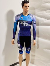 Skate suit, skinsuit, skin suit, speedsuit, Lycra, Tight, size S Fila