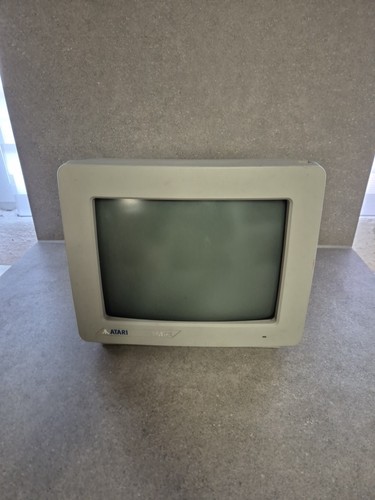Atari sm124 monitor - sm124, s/w