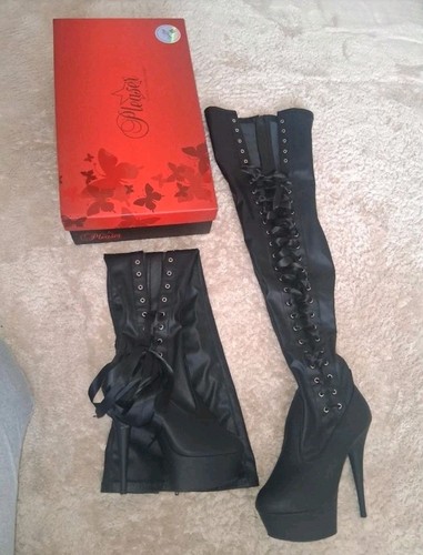 Pleaser overknee stiefel - overknee,