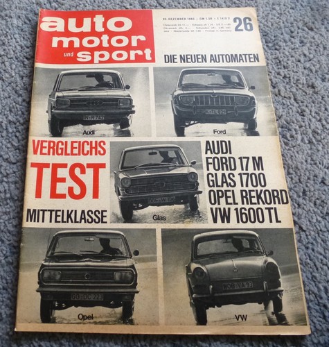 Ams 1965 vergleich ford - ford, p5