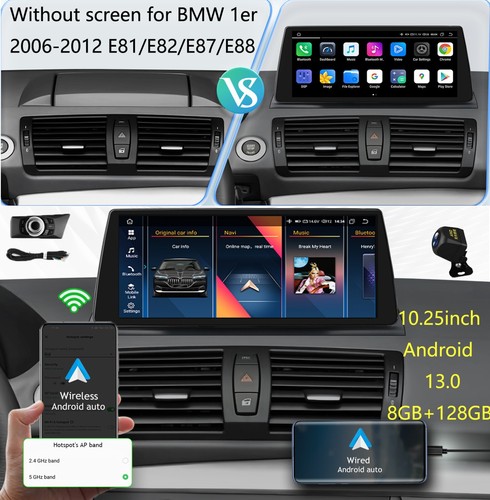 Für bmw 1er - 10,25",