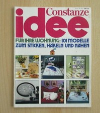 Constanze Idee Heft SH 3 (1979) 101 Modelle zum Sticken, Häkeln, und Nähen