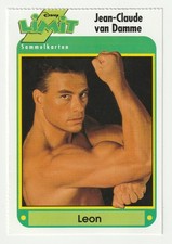 Jean-Claude van Damme • Leon • 1994 Disney Limit • German Trading Card Rare