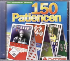 ✅ 150 Patiencen - Kartenspiel Sammlung (PC DVD Spiel) (DE) OVP✅NEU SEALED✅
