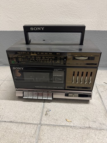 Vintage sony cfs 1000 - sony, cfs-1000