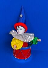 SPIELUHR Clown Harlekin