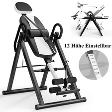 Faltbarer Inversionsbank Inversion Table Schwerkraftrainer mit Sicherheitsgurt