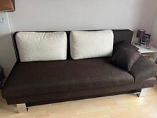 Schlafsofa mit Bettkasten, Braun ,Stellmaß: 95x200 cm, Liegefläche: 145x200