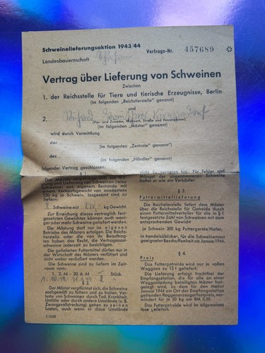 Schweinelieferungsaktion