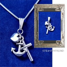 KETTENANHÄNGER HERZ KREUZ